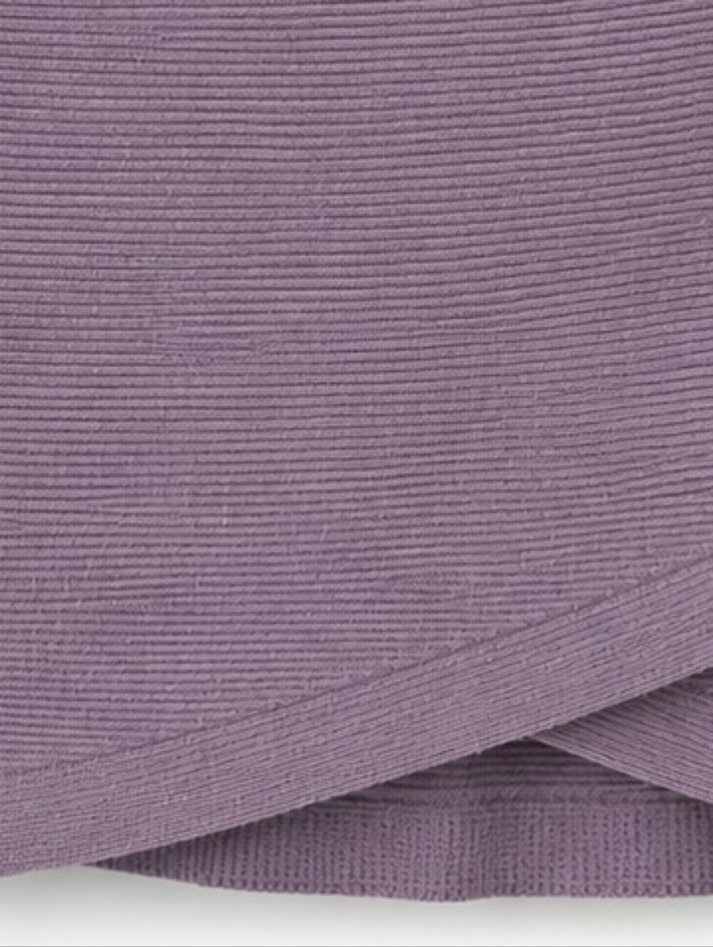 Soft Surroundings Ribbed Knit Cowl Neck Sweater Medium Muted Lavender - Picture 3 of 6